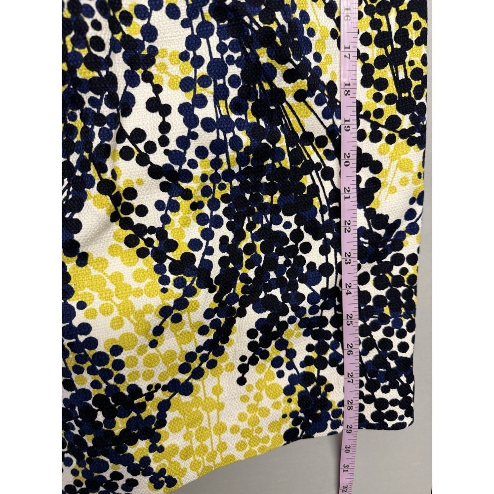 Boden Martha Mimosa Wisteria Roll Collar Tailored Pleated Shift Dress. Sz 2R - Picture 7 of 12